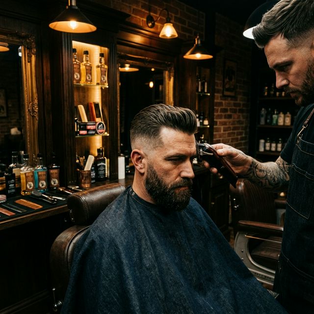 Executive haircut style