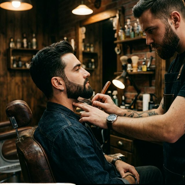 Precision beard trim